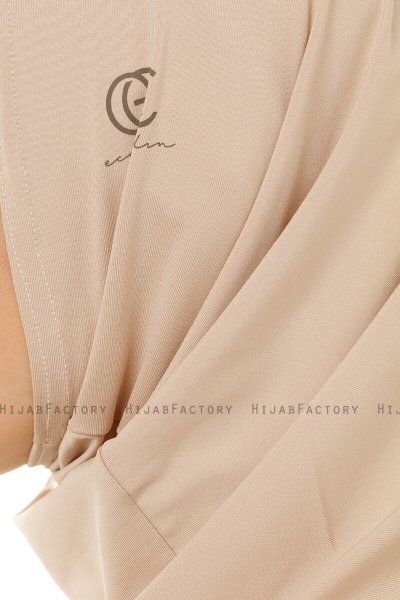 Micro Plain - Hijab One-Piece Taupe Clair