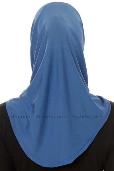 Micro Plain - Hijab One-Piece Indigo