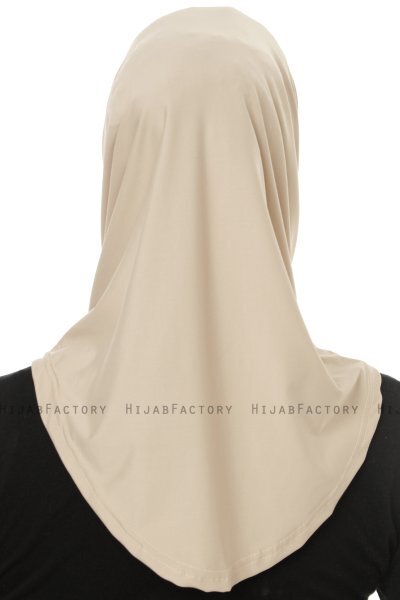 Micro Cross - Hijab One-Piece Taupe Clair