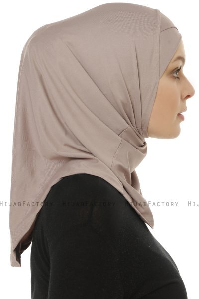 Micro Cross - Hijab One-Piece Gris Pierre