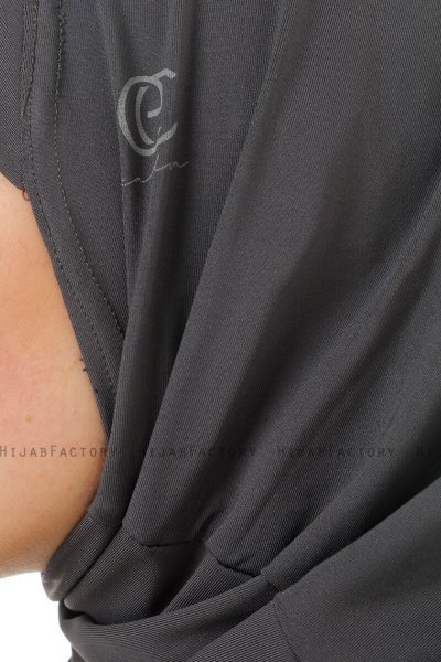 Micro Cross - Hijab One-Piece Anthracite