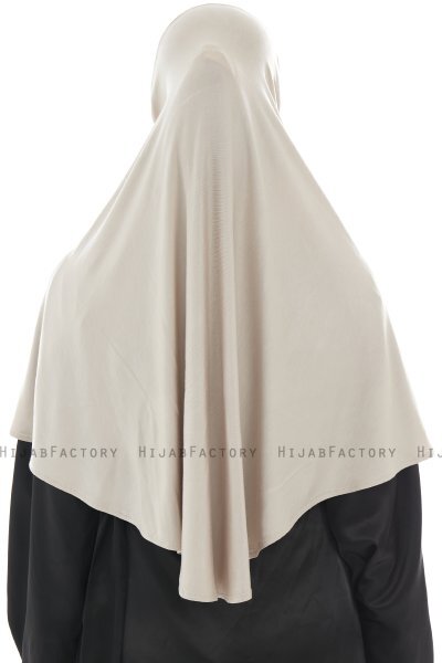 Ajda - Hijab Zip Taupe Clair