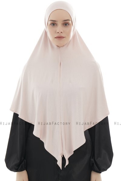 Ajda - Hijab Zip Vieux Rose