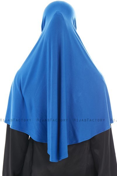 Ajda - Hijab Zip Bleu