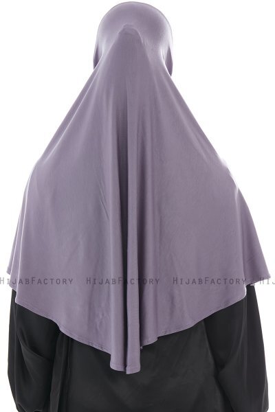 Ajda - Hijab Zip Violet Foncé