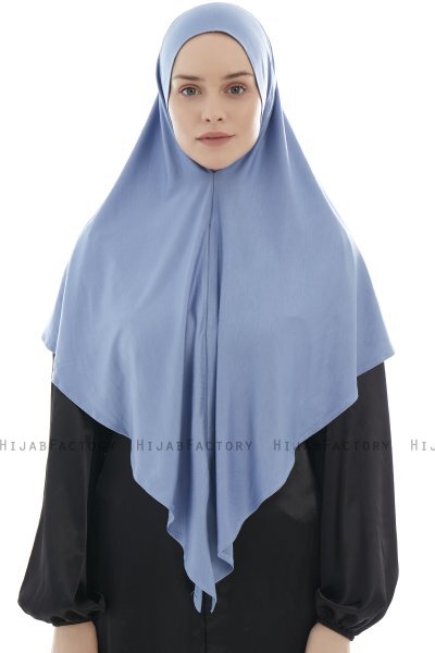 Ajda - Hijab Zip Indigo