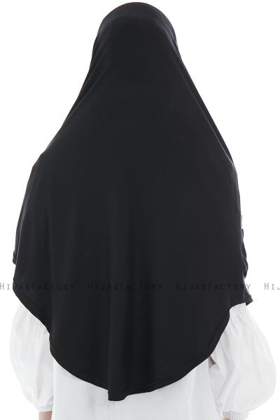 Roxelana - Hijab Al Amira Noir Longue