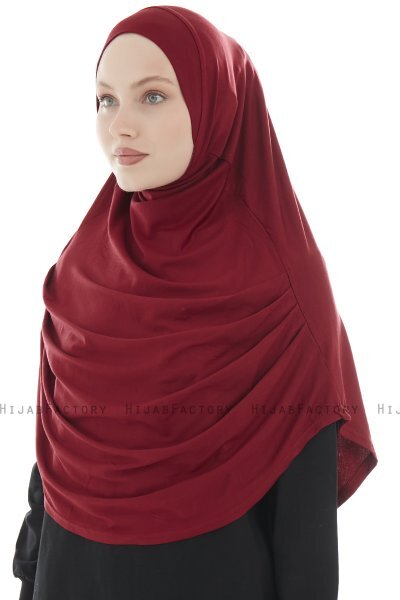 Roxelana - Hijab Al Amira Bordeaux Longue