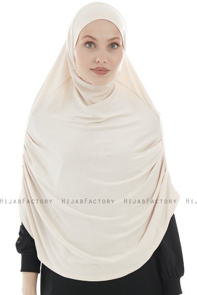 Roxelana - Hijab Al Amira Beige Longue