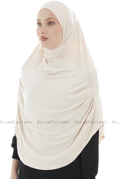 Roxelana - Hijab Al Amira Beige Longue