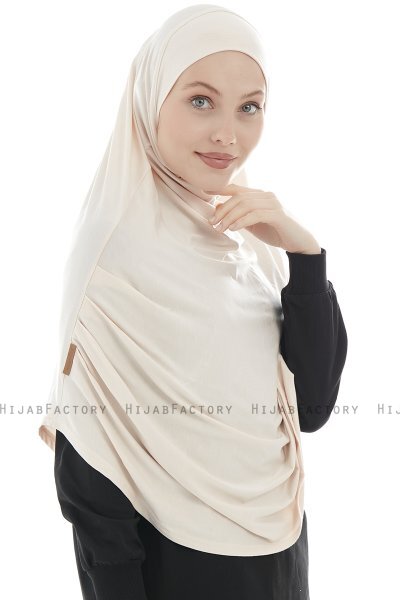 Roxelana - Hijab Al Amira Beige Longue