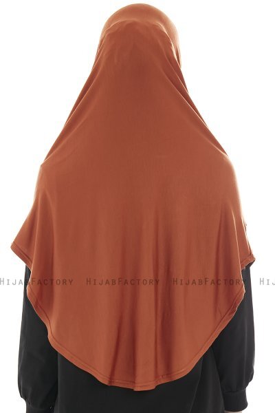 Roxelana - Hijab Al Amira Rouge Brique Longue