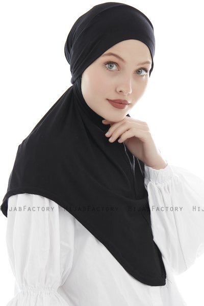 Sefa - Hijab Al Amira Noir One-Piece