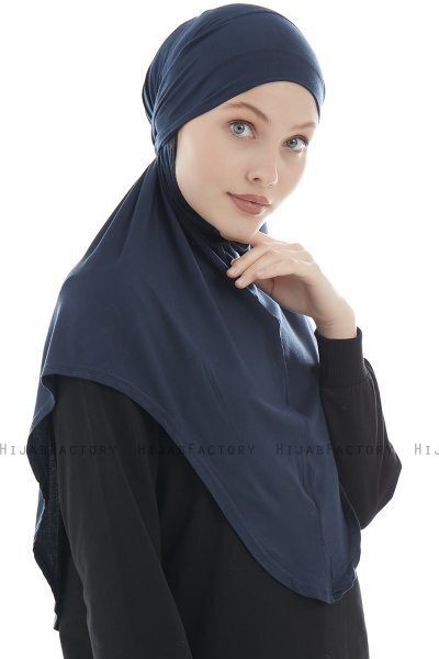 Sefa - Hijab Al Amira Bleu Marin One-Piece