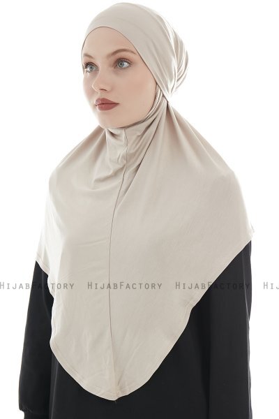 Sefa - Hijab Al Amira Taupe Clair One-Piece