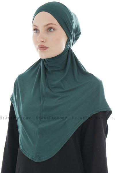 Sefa - Hijab Al Amira Vert Foncé One-Piece