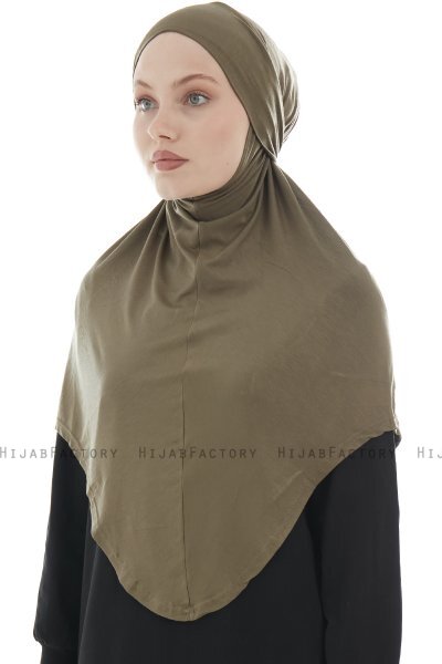 Sefa - Hijab Al Amira Kaki One-Piece