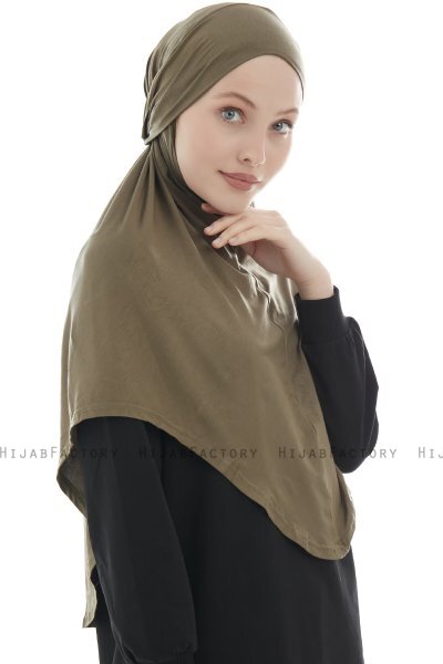 Sefa - Hijab Al Amira Kaki One-Piece