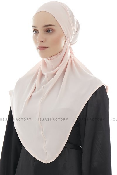 Ebrar - Hijab Al Amira Crepe Chiffon Vieux Rose