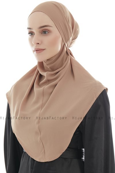 Ebrar - Hijab Al Amira Crepe Chiffon Gold