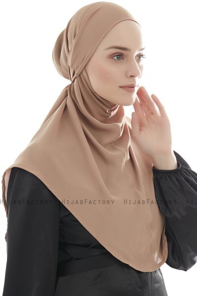 Ebrar - Hijab Al Amira Crepe Chiffon Gold
