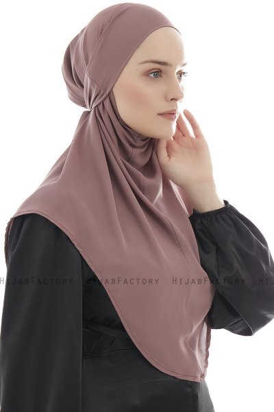 Ebrar - Hijab Al Amira Crepe Chiffon Prune