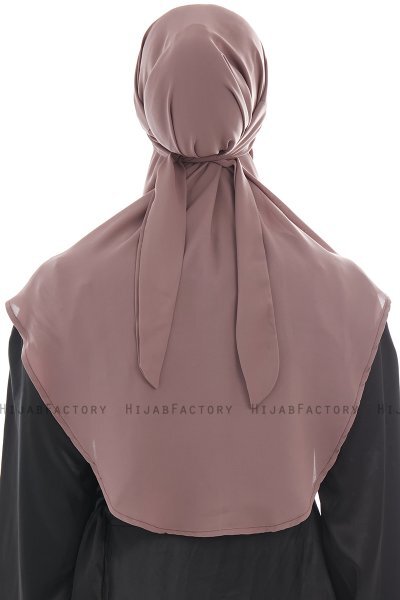 Ebrar - Hijab Al Amira Crepe Chiffon Prune