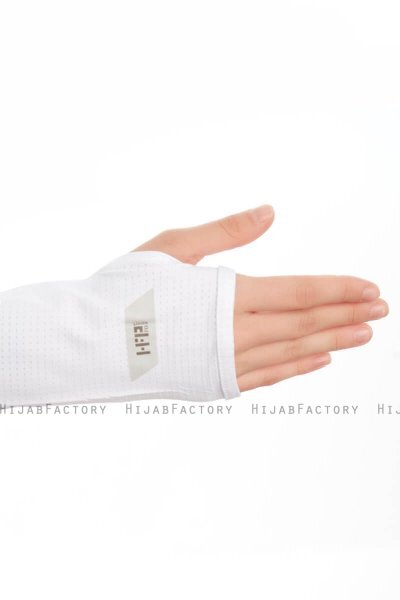 Bayda - Pro Sport Hijab Set Blanc