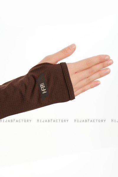 Bayda - Pro Sport Hijab Set Marron