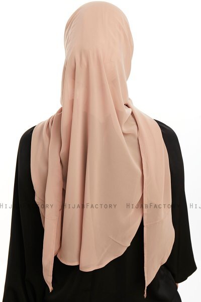 Sahar - Hijab Chiffon One Piece Beige