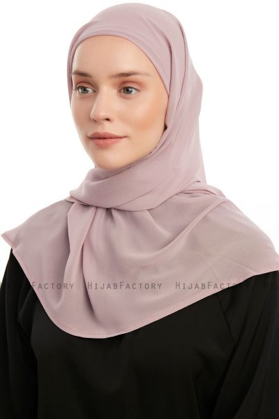 Sahar - Hijab Chiffon One Piece Violet