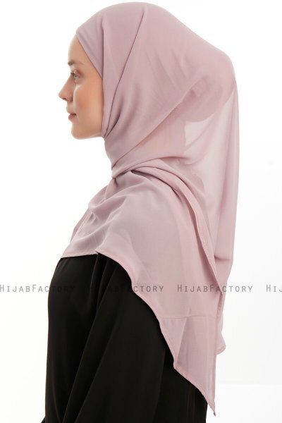 Sahar - Hijab Chiffon One Piece Violet