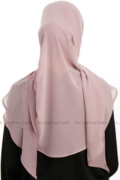 Sahar - Hijab Chiffon One Piece Violet