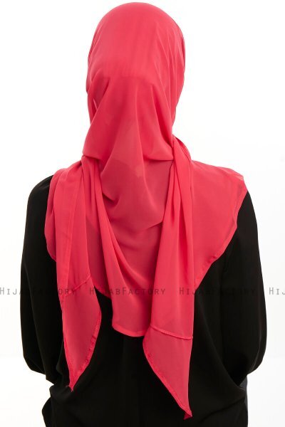 Sahar - Hijab Chiffon One Piece Persian Rose
