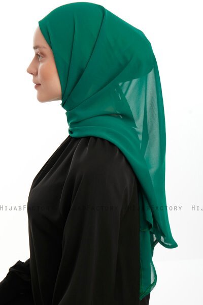 Sahar - Hijab Chiffon One Piece Forest