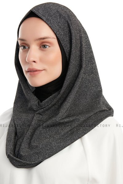 Taliah - Hijab One Piece Noir