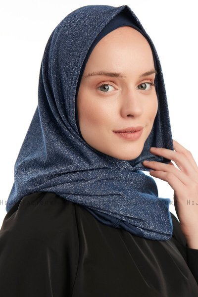 Taliah - Hijab One Piece Bleu Marin