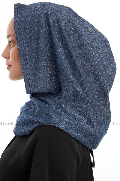 Taliah - Hijab One Piece Bleu Marin