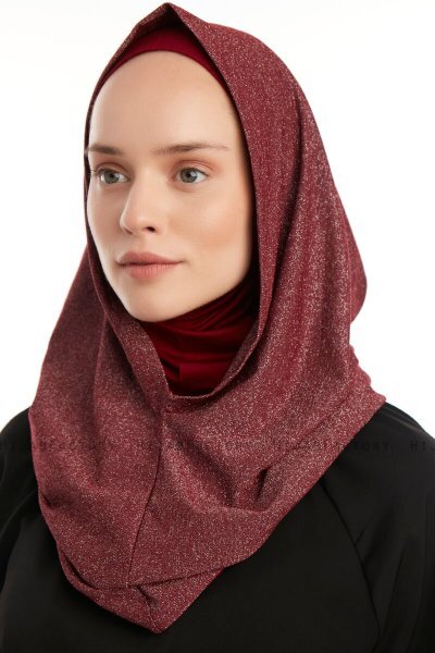 Taliah - Hijab One Piece Bordeaux