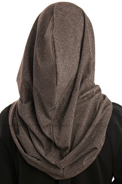 Taliah - Hijab One Piece Marron