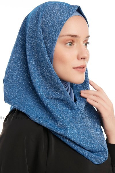 Taliah - Hijab One Piece Bleu