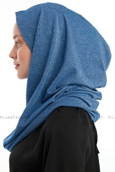Taliah - Hijab One Piece Bleu