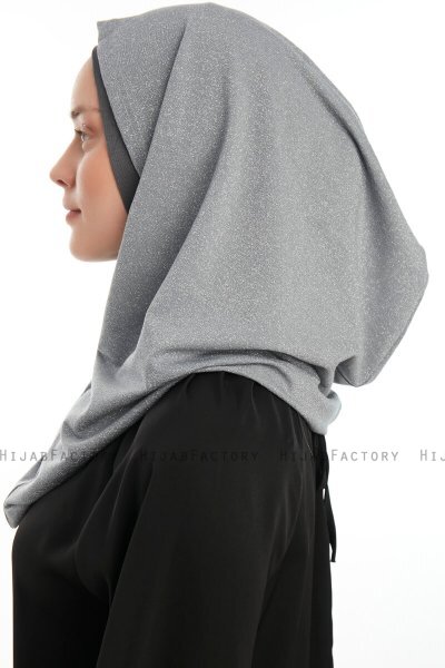 Taliah - Hijab One Piece Gris Clair