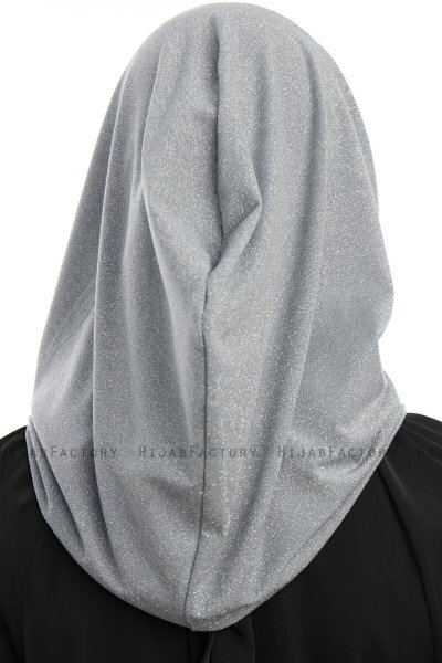 Taliah - Hijab One Piece Gris Clair