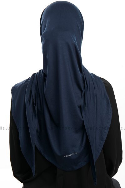 Vesile - Hijab One-Piece Bleu Marin