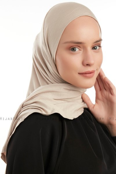 Vesile - Hijab One-Piece Taupe Clair