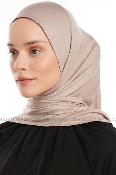 Vesile - Hijab One-Piece Gris Pierre