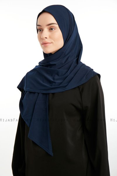 Nermin - Sandy Scarfs Hijab Bleu Marin