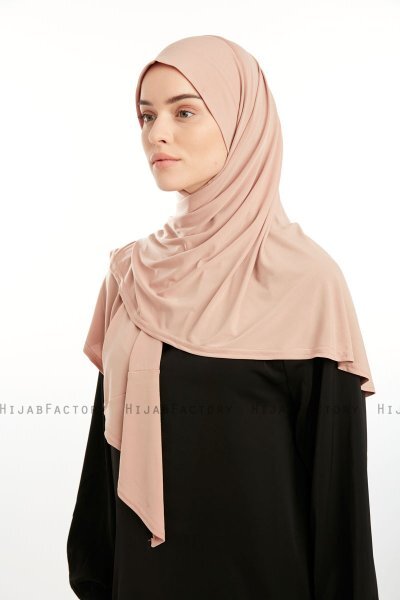 Nermin - Sandy Scarfs Hijab Saumon