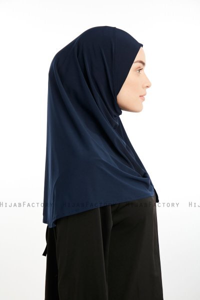 Ilay - Sandy Turban Hijab Bleu Marin